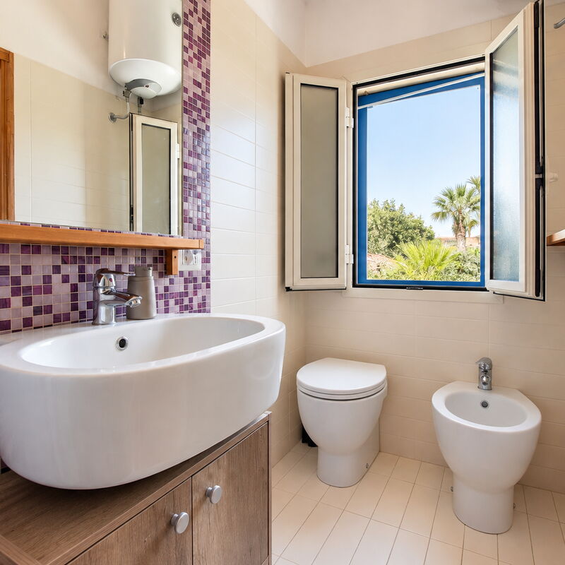 Villa le Palme, Marina di Ragusa: Automne, Été, Printemps, Salle de bain