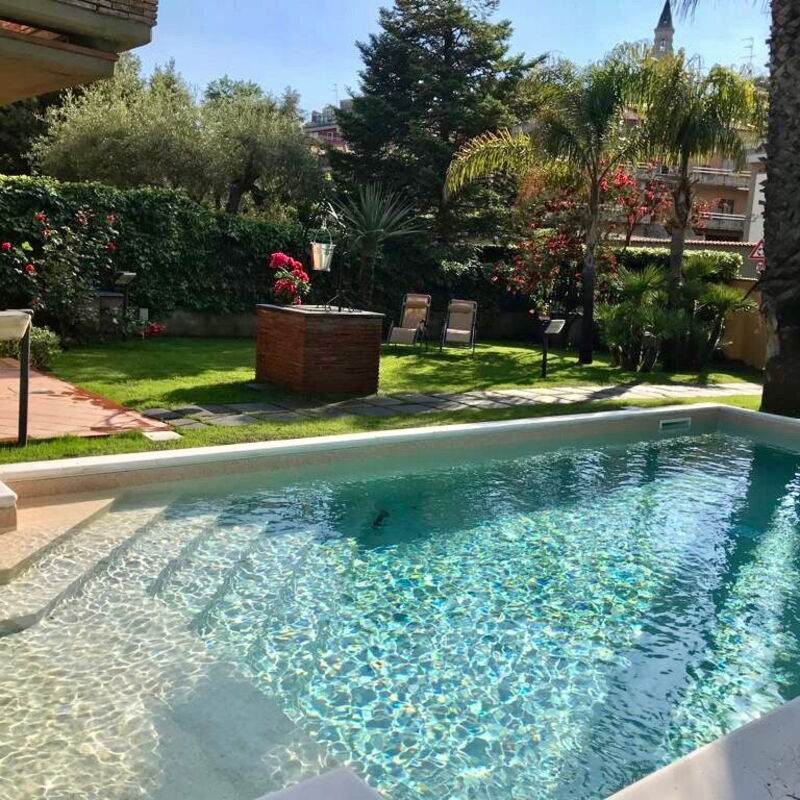 Villa Le Palme: villa-le-palme-trecastagni-catania-villa-pool