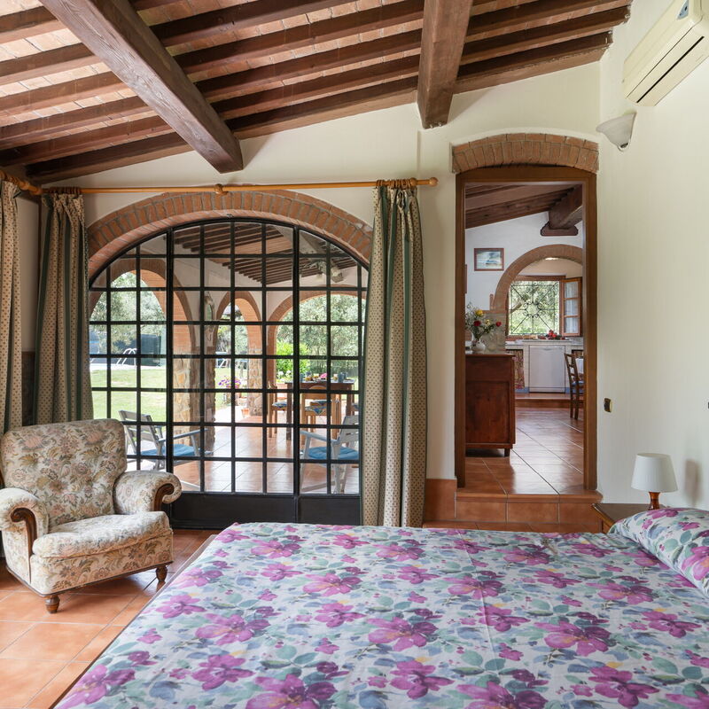 Villa Le Vigne: Balcony / Terrace / Patio, Bedroom, Garden, Summer
