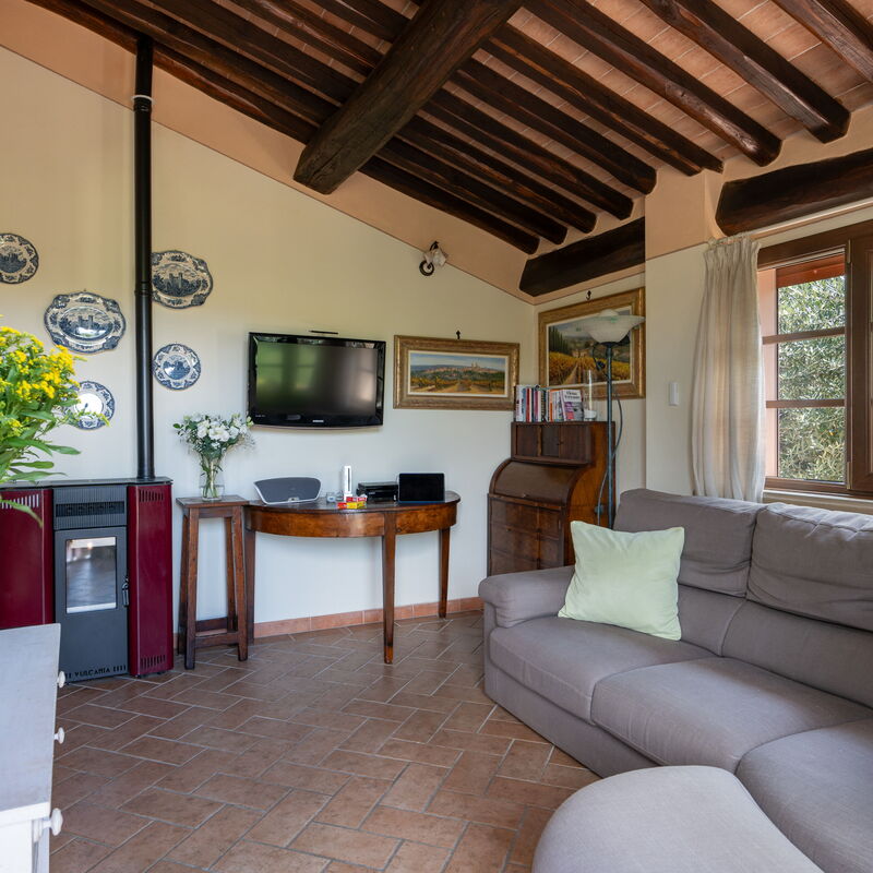 Villa Riparbella: Autumn, Living Room, Spring, Summer