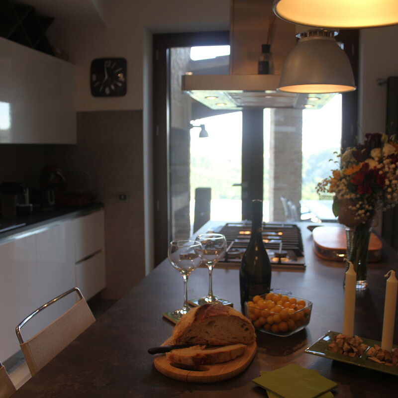 Cottage Bella Vallata: Blagovaonica, Kuhinja