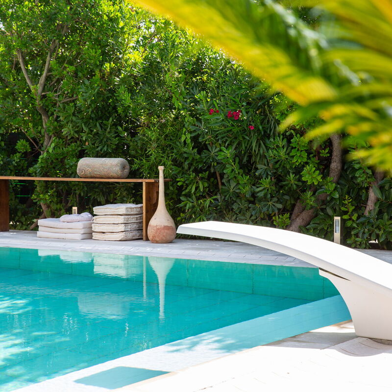 Villa Salento Shine: bazen, Vrt
