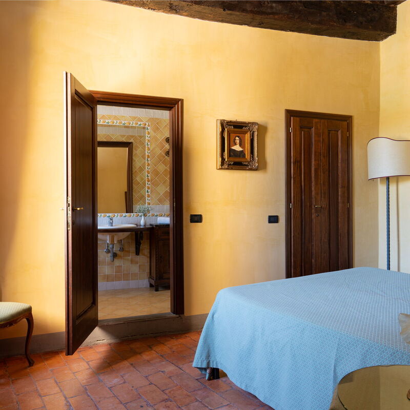 Villa Marisel: Bad, Schlafzimmer