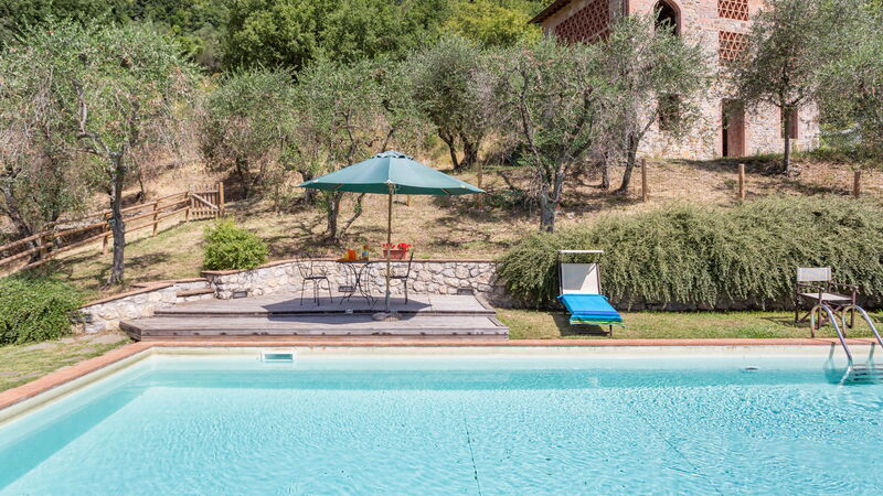 Villa Mastiano: bazen, Eksterijeri