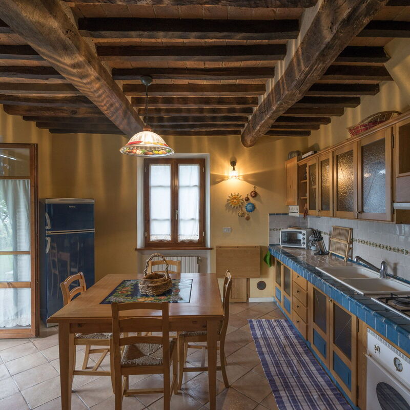 Il Salto Della Chiana: Dining Room, Kitchen