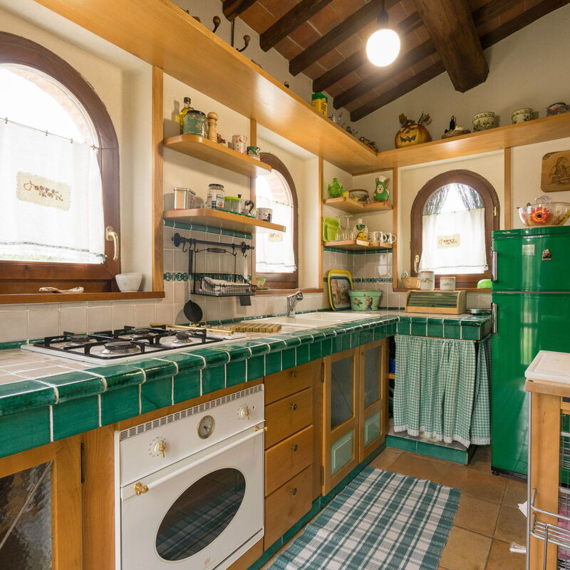 Il Salto Della Chiana: Dining Room, Kitchen