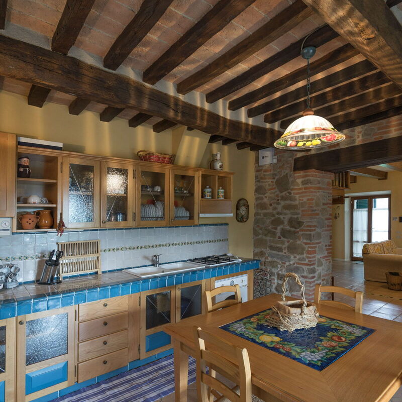 Il Salto Della Chiana: Dining Room, Kitchen