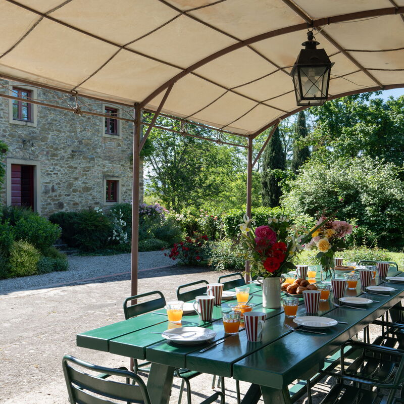 Casale Rupecanina: Außen, Balkon / Terrasse / Patio, Draussen, Haupteingang