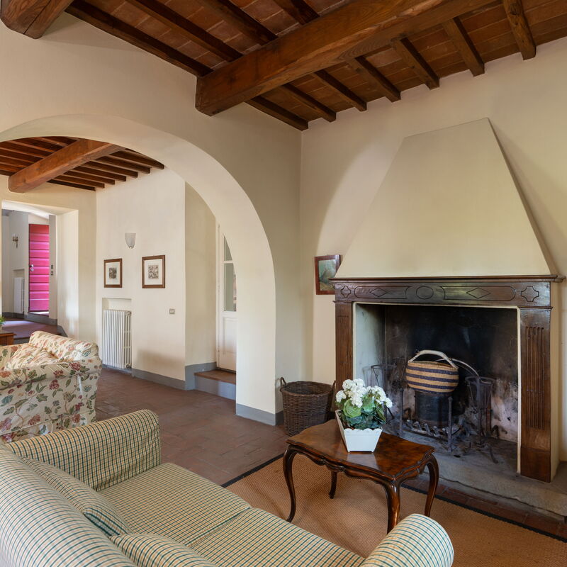 Casale Rupecanina: Wohnzimmer