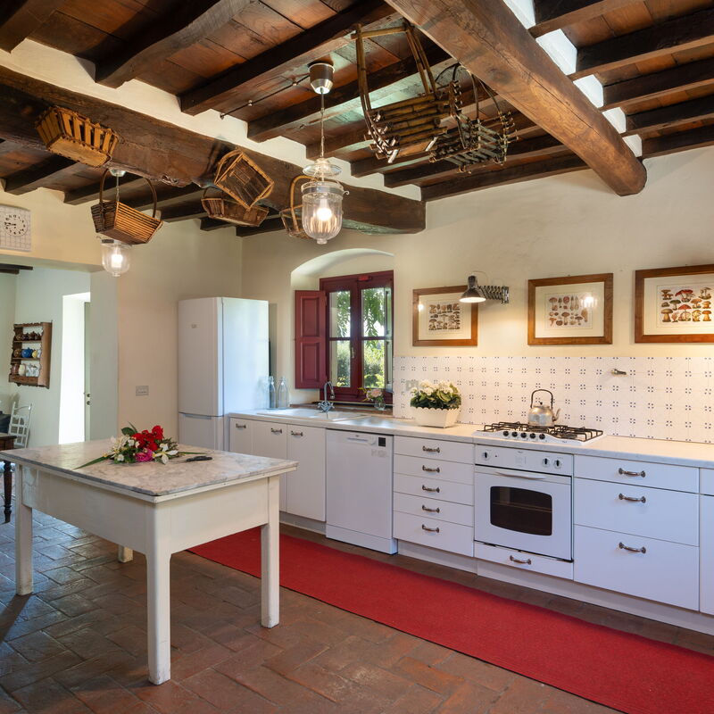 Casale Rupecanina: Küche