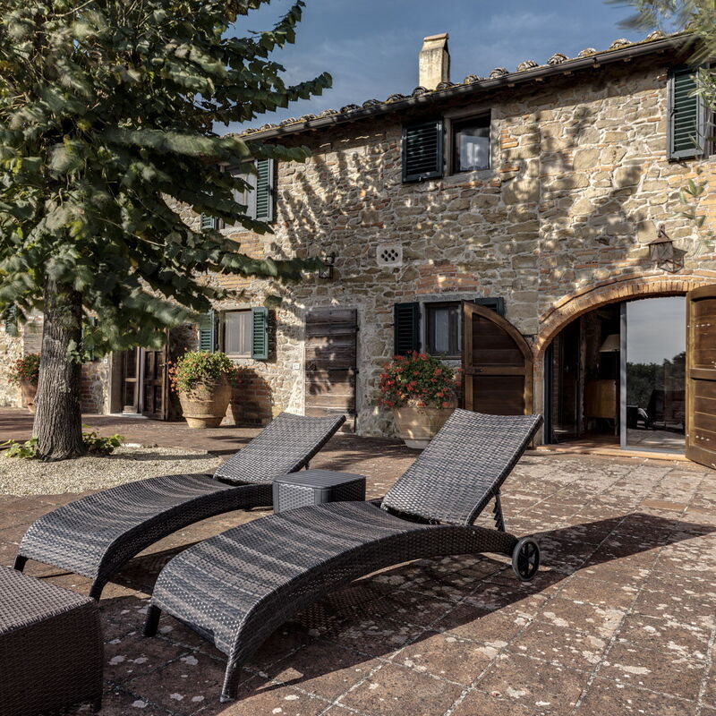 Stony Tuscan Farm: Building Exterior, Main Entrance