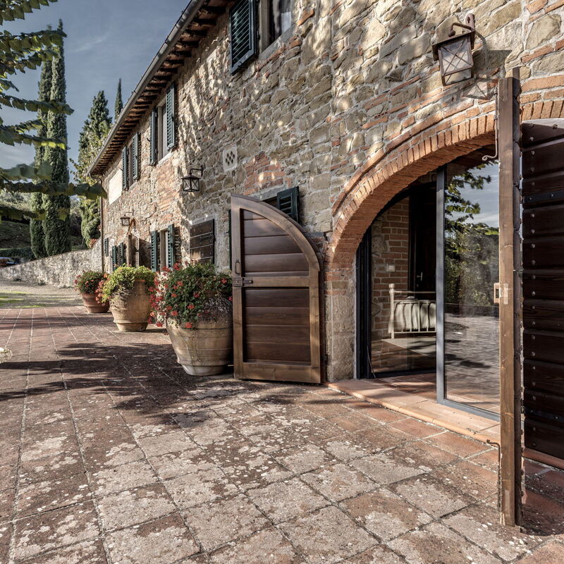 Stony Tuscan Farm: Building Exterior, Main Entrance