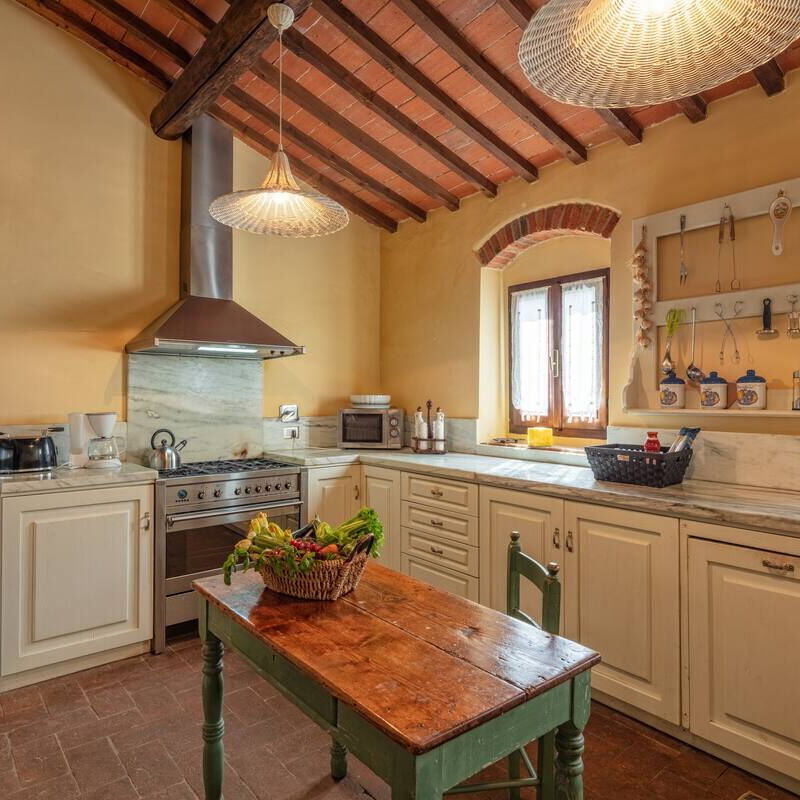 Stony Tuscan Farm: Dining Room, Kitchen