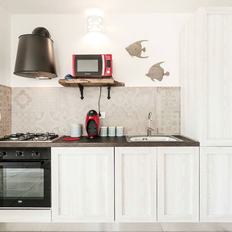 Grand Relais Degli Dei: Kitchen, Living Room