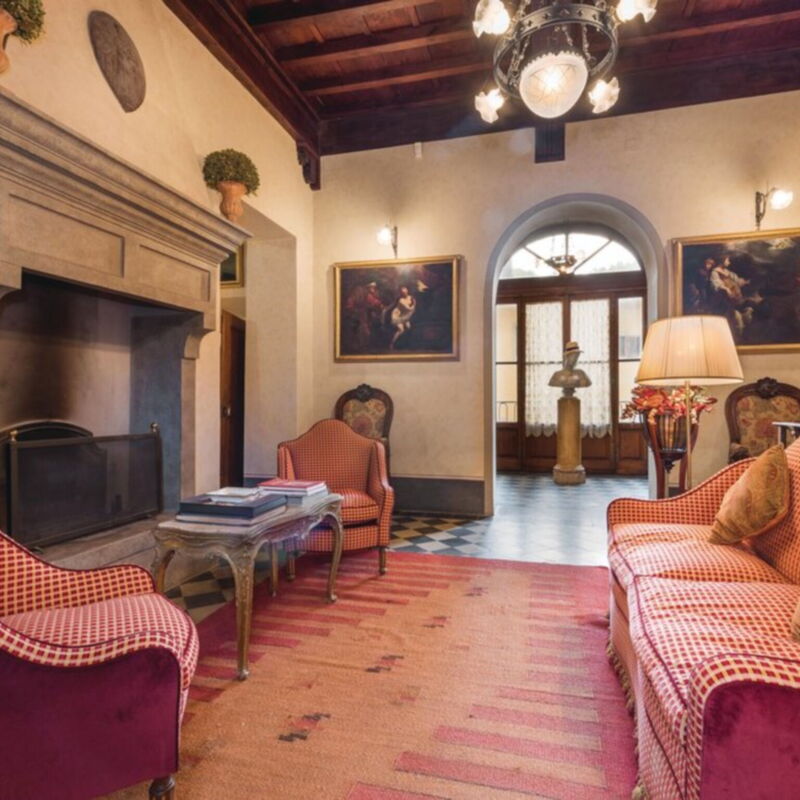 Villa Salaiole: Living Room