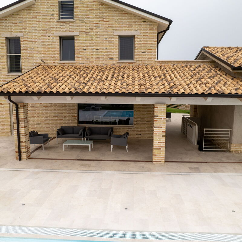 Aso Valley House: Building Exterior, Main Entrance