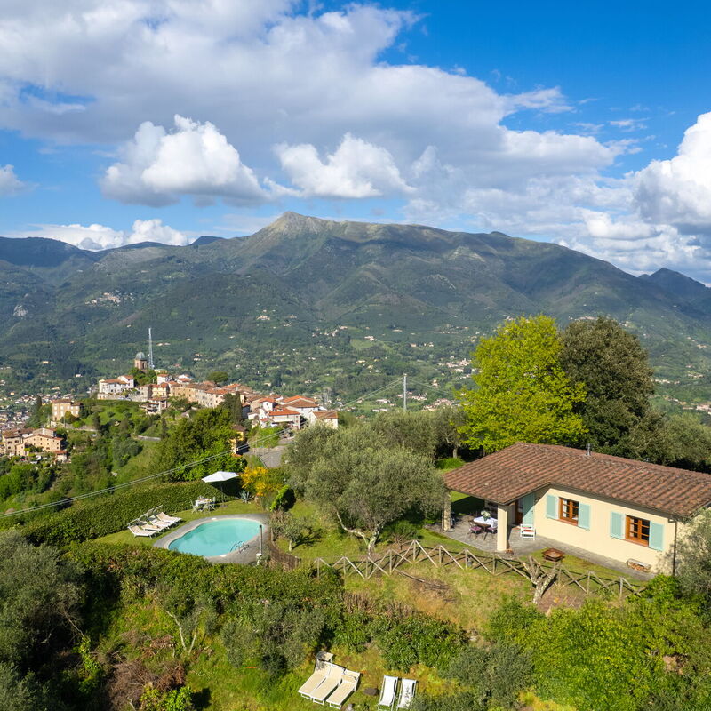 Casa Pedona: Building Exterior, Garden, Pool, Scenic View, Summer
