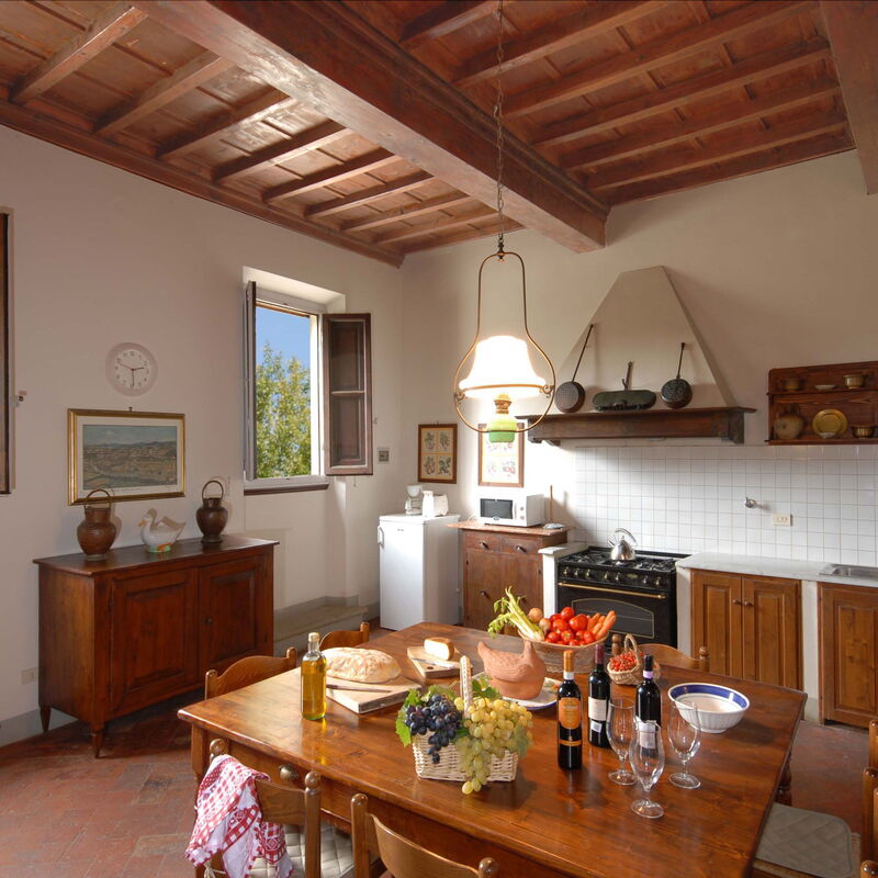 Villa i Delfini: Küche