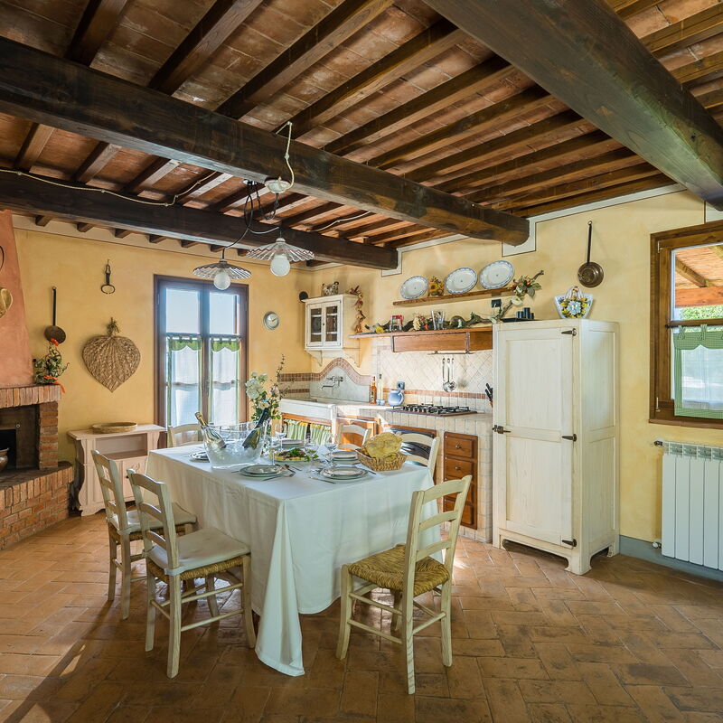 Agriturismo i Colli: Dining Room, Kitchen