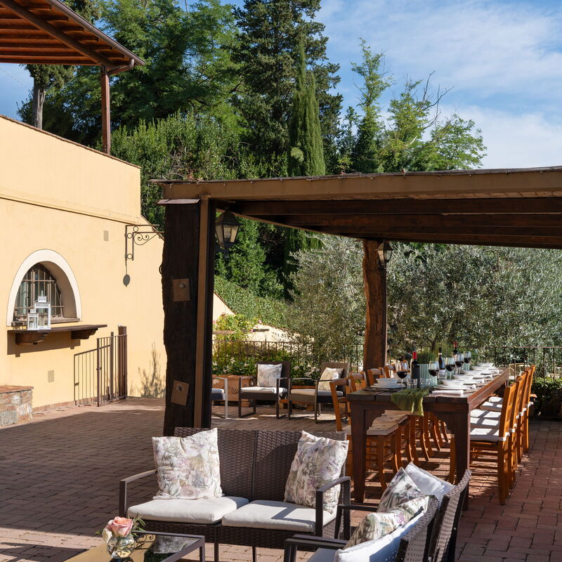 Villa Sunshine: Balkon / terasa / vrt, Jesen, Ljeto, Proljeće