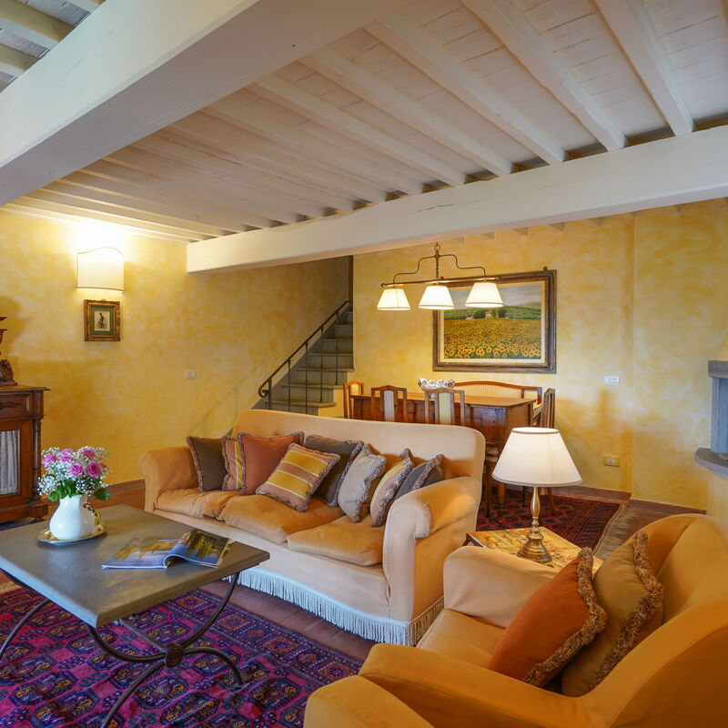 Villa Stefano: Wohnzimmer