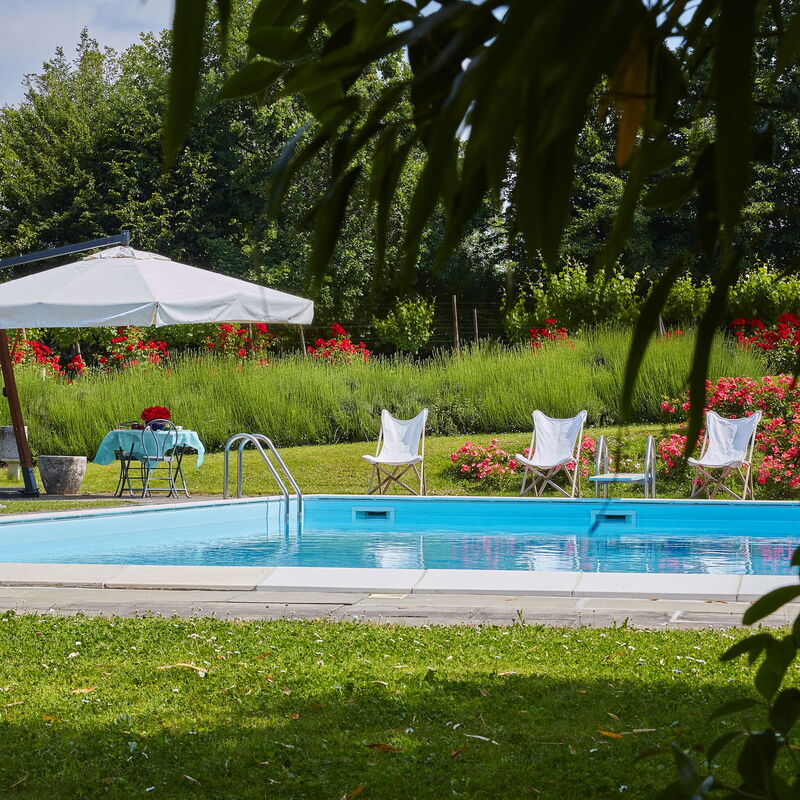 Villa Franciacorta: Amenities, Autumn, Building Exterior, Garden, Outdoor, Pool, Spring, Summer