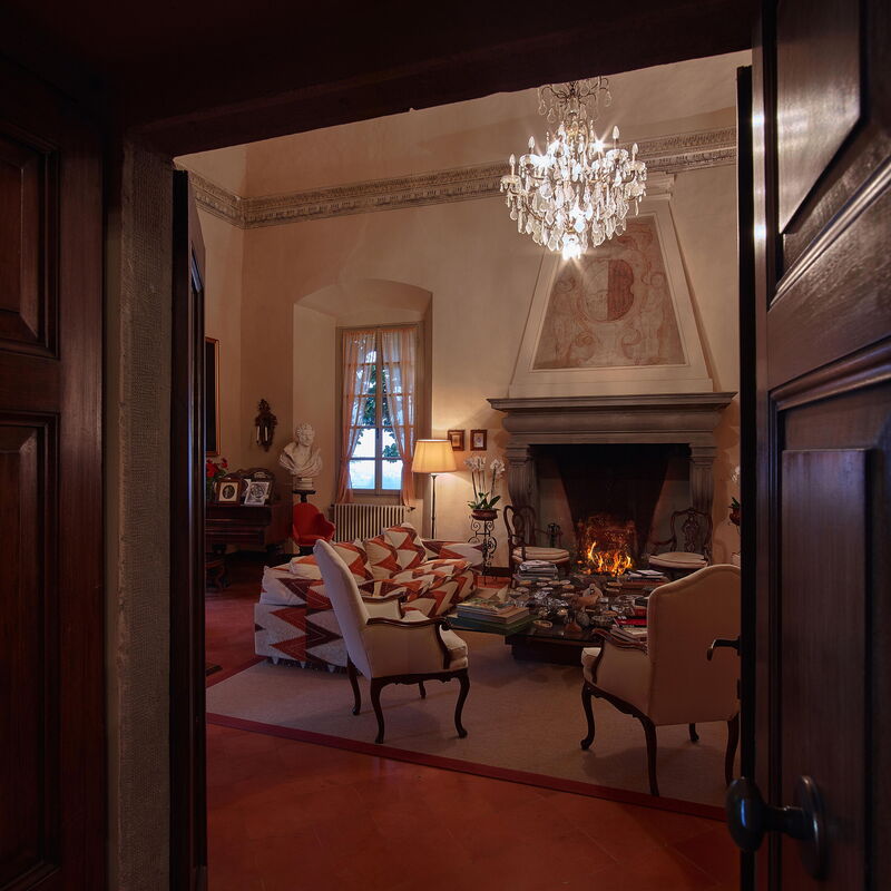 Villa Franciacorta: Amenities, Autumn, Living Room, Room Detail, Spring, Summer, Wellness