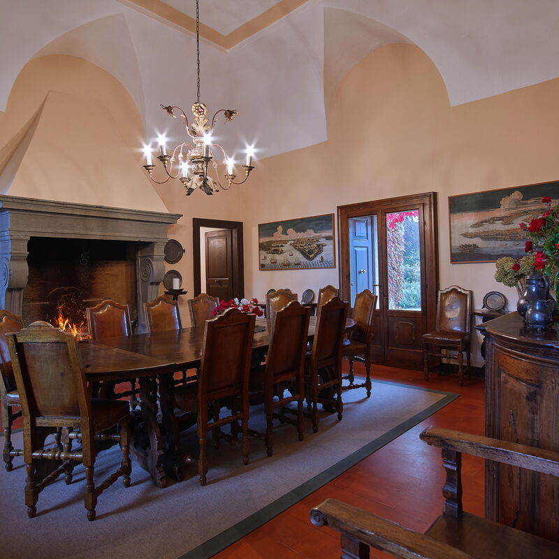 Villa Franciacorta: Amenities, Autumn, Dining Room, Room Detail, Spring, Summer