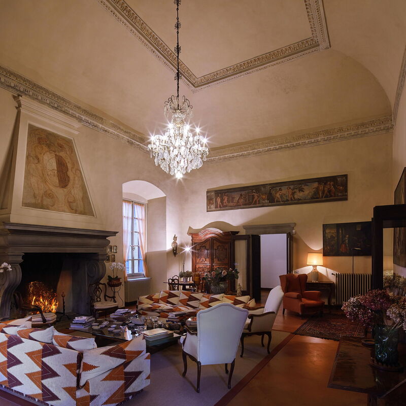 Villa Franciacorta: Amenities, Autumn, Living Room, Room Detail, Spring, Summer, Wellness
