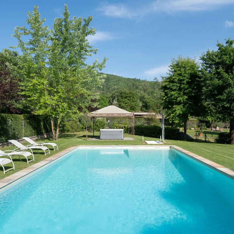 Il Mulino Di Vogognano - Subbiano, Private Pool, Jacuzzi, Wifi, Tuscany: Außen, Ausstattung, Frühling, Garten, Herbst, Schwimmbad, Sommer