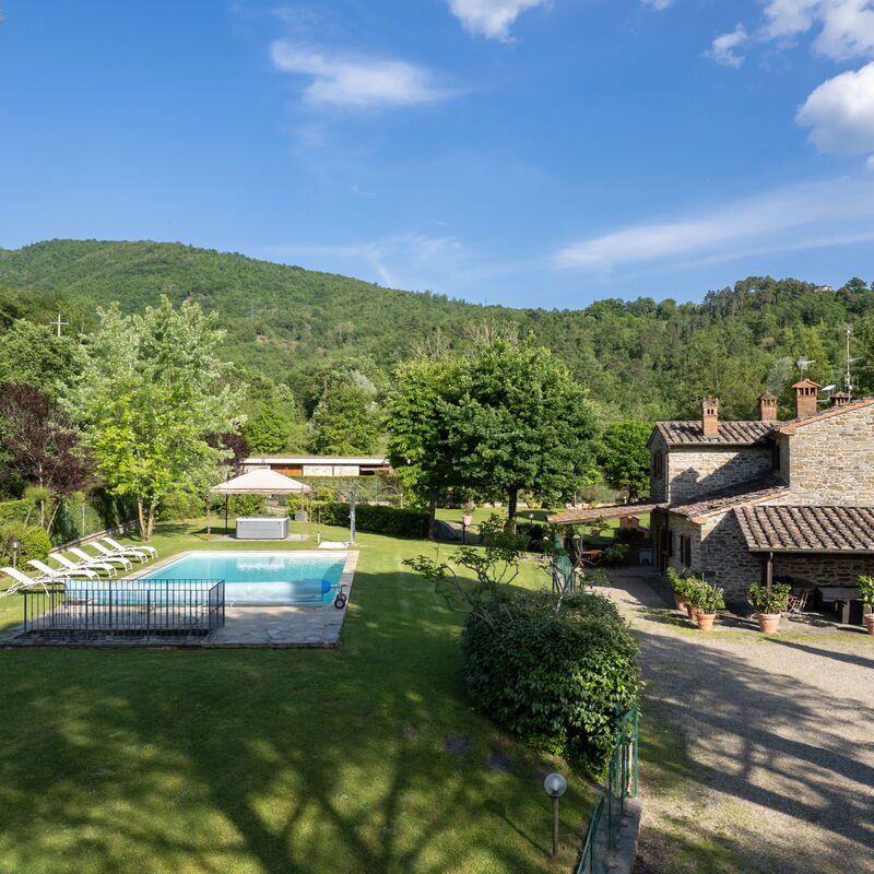 Il Mulino Di Vogognano - Subbiano, Private Pool, Jacuzzi, Wifi, Tuscany: Außen, Ausstattung, Frühling, Garten, Herbst, Schwimmbad, Sommer