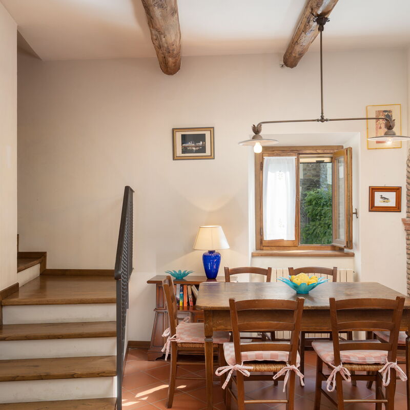Il Mulino Di Vogognano - Subbiano, Private Pool, Jacuzzi, Wifi, Tuscany: Ausstattung, Esszimmer, Frühling, Herbst, Sommer, Zimmerdetails