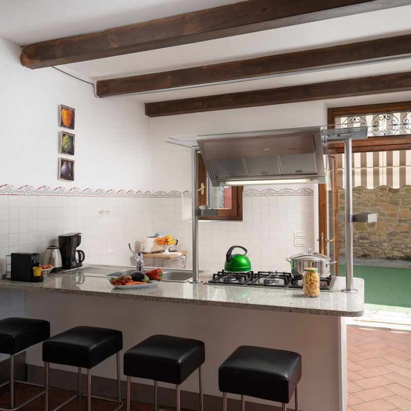 Villa Olivi - Subbiano, Toscana, Pool And Nature: Amenities, Autumn, Kitchen, Room Detail, Spring, Summer