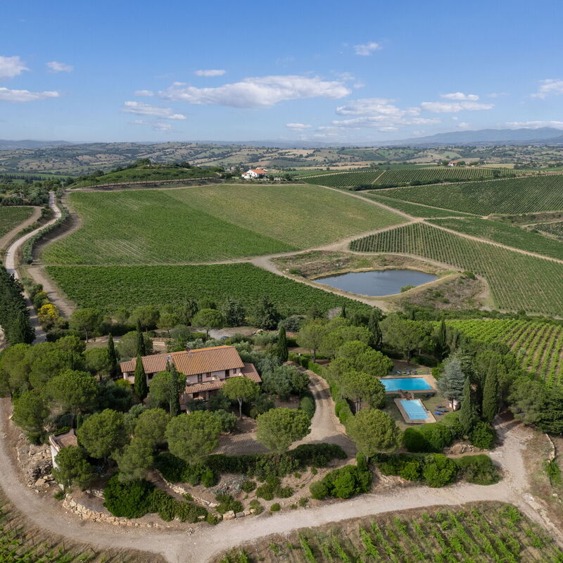 Villa Monte Bottigli: Autumn, Building Exterior, Garden, Outdoor, Pool, Scenic View, Spring, Summer