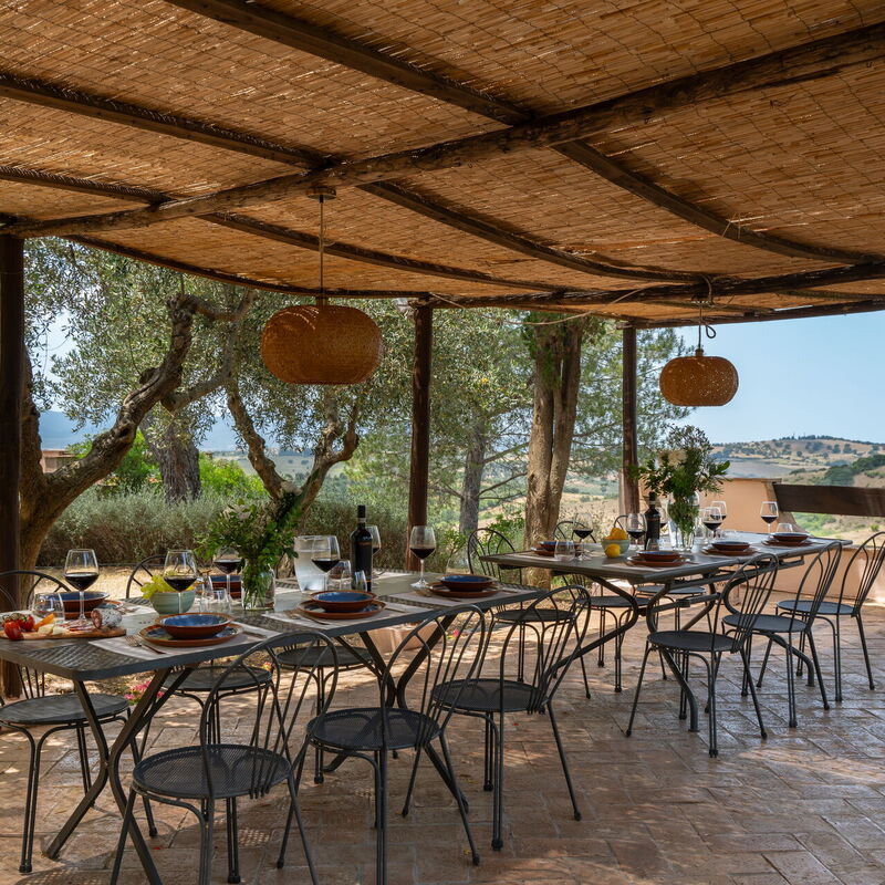 Villa Monte Bottigli: Autumn, Balcony / Terrace / Patio, Building Exterior, Outdoor, Spring, Summer