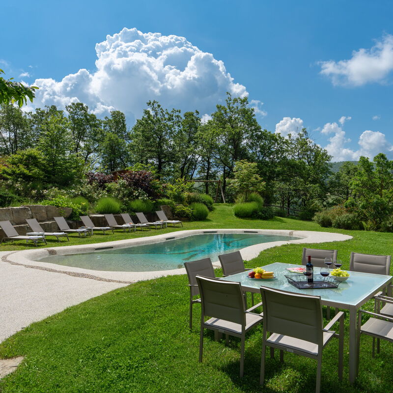 Villa Torre Delle Rose - Firenzuola, Private Pool, Ac, Privacy: Amenities, Autumn, Building Exterior, Pool, Spring, Summer