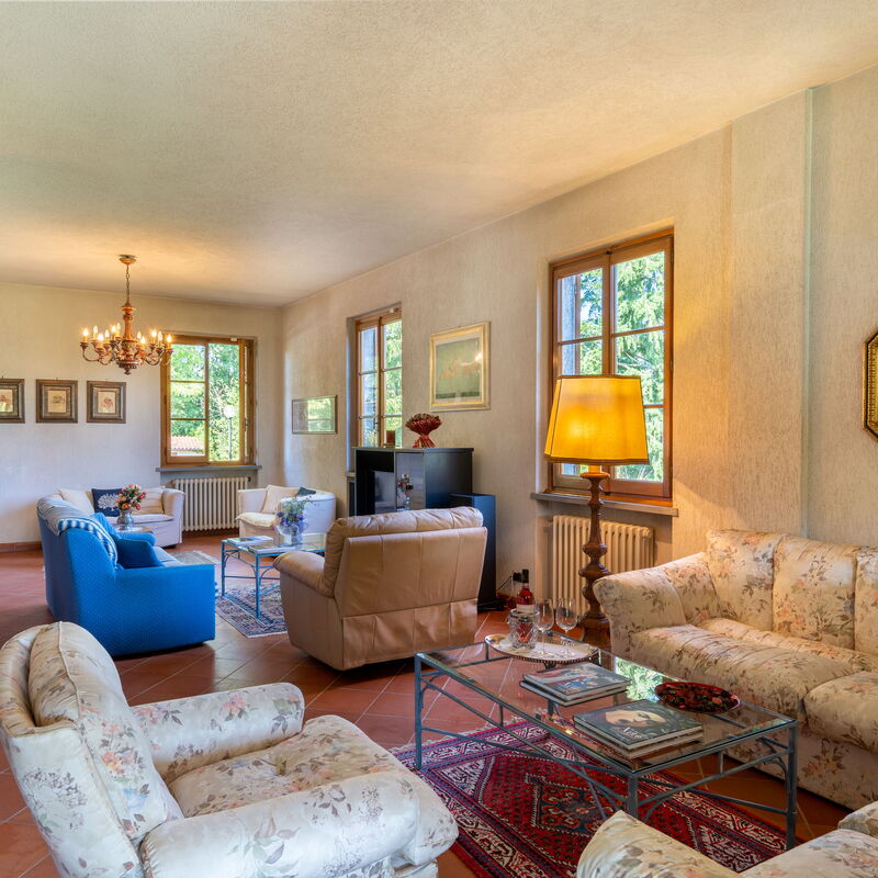 Villa Cristina: Living Room