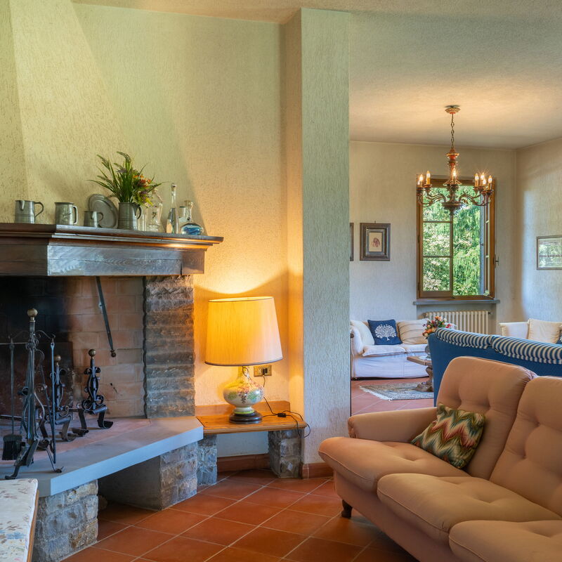 Villa Cristina: Living Room