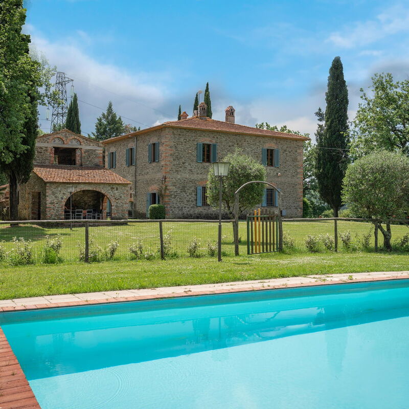 Belvedere - Falceto, Ambra, Toscana: Amenities, Autumn, Building Exterior, Garden, Pool, Spring, Summer