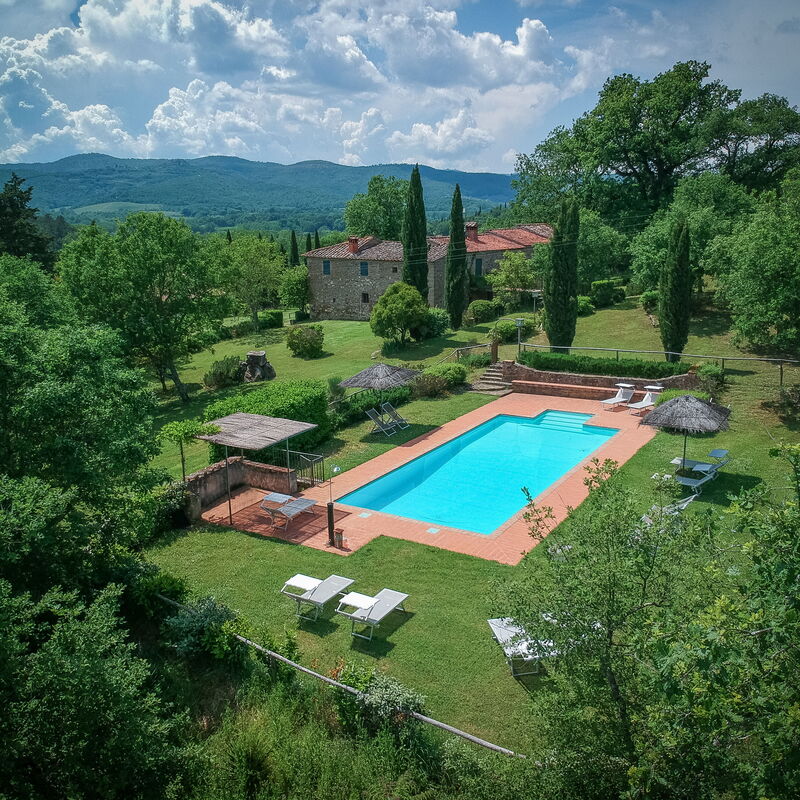 Borgo La Casina - Badia Agnano, Toscana: Autumn, Pool, Spring, Summer