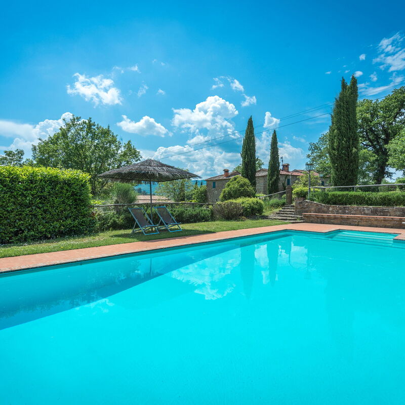 Borgo La Casina - Badia Agnano, Toscana: Amenities, Autumn, Building Exterior, Garden, Pool, Spring, Summer