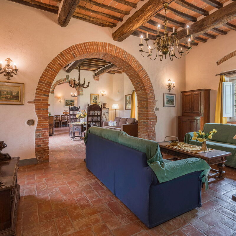 Leopolda In Selvarella Pool And Wi-fi: Amenities, Autumn, Living Room, Room Detail, Spring, Summer