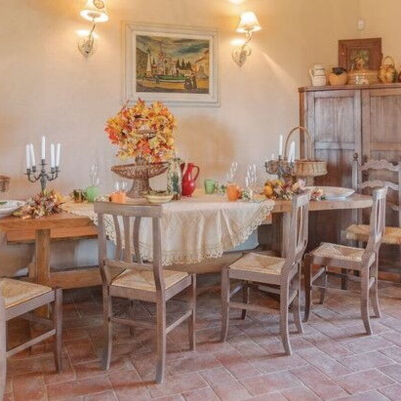 Leopolda In Selvarella Pool And Wi-fi: Amenities, Autumn, Dining Room, Room Detail, Spring, Summer