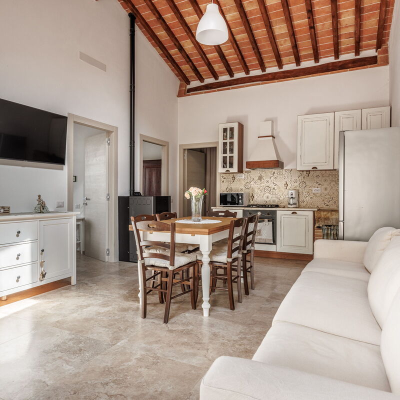 Anita , Holiday Home With Pool, Wifi, Colle Di Val D'elsa, Toscana: Amenities, Autumn, Dining Room, Kitchen, Living Room, Room Detail, Spring, Summer