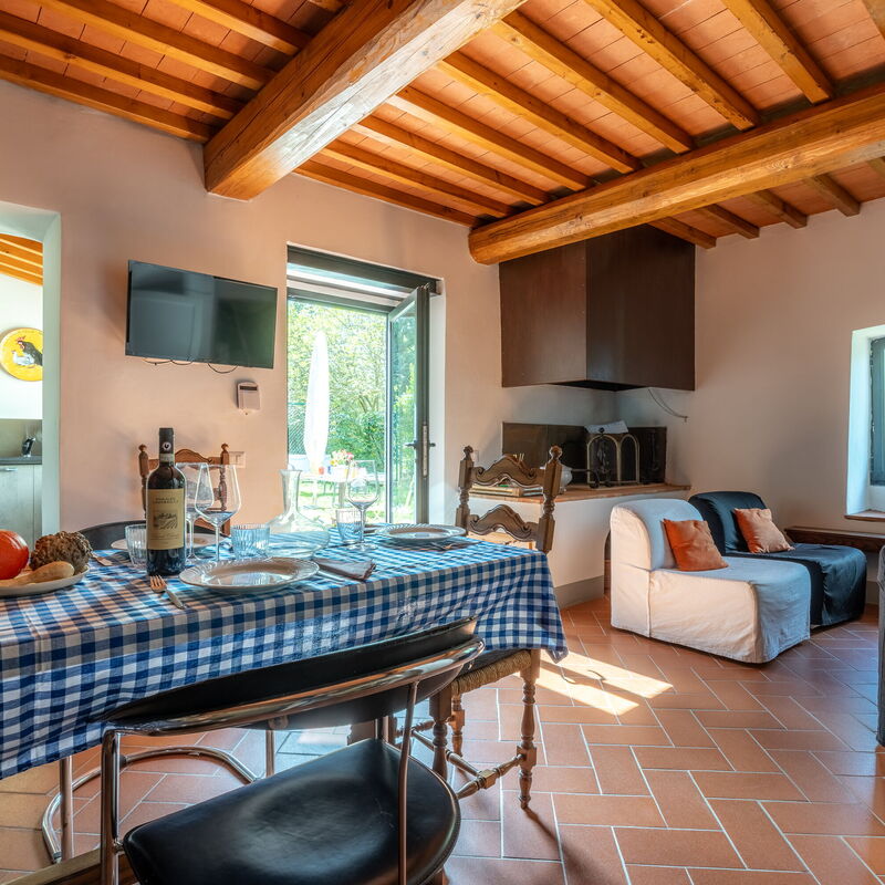 Casa Bosco D'arte Holiday Home , Greve In Chianti, Ac, Wifi: Autunno, Estate, Primavera, Sala da pranzo, Soggiorno