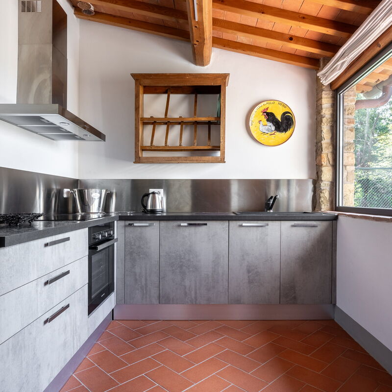 Casa Bosco D'arte Holiday Home , Greve In Chianti, Ac, Wifi: Autunno, Cucina, Estate, Primavera