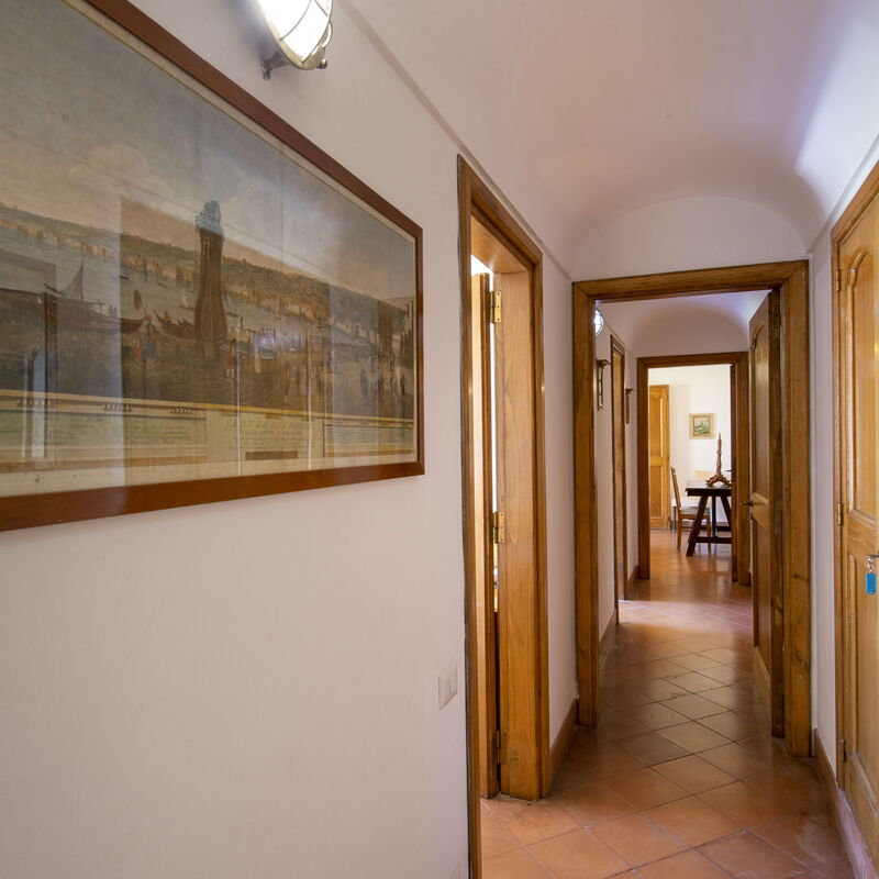 Villa Deli, In Positano, Sea View, Ac: villa-deli-positano-villa-hallway