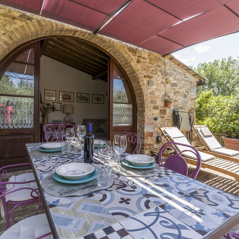 Casa Anita - Castellina In Chianti - Granaio, Toscana: Amenities, Autumn, Balcony / Terrace / Patio, Building Exterior, Spring, Summer