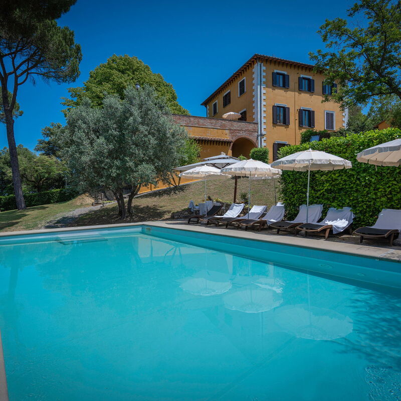 Villa Recanati, Val D'orcia, Private Pool, Jacuzzi, Wifi: Außen, Ausstattung, Frühling, Garten, Herbst, Schwimmbad, Sommer