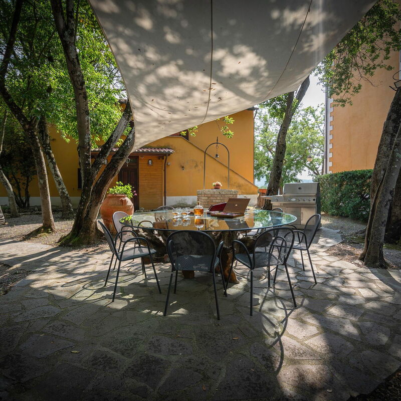 Villa Licia, Val D'orcia, Private Pool, Jacuzzi: Außen, Ausstattung, Frühling, Garten, Herbst, Sommer